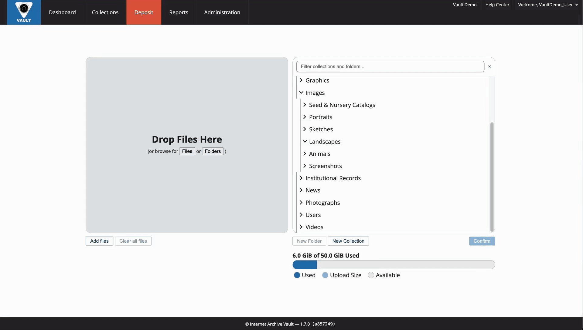 Vault_Deposit_Video_Adding Files to the Staging Area.gif